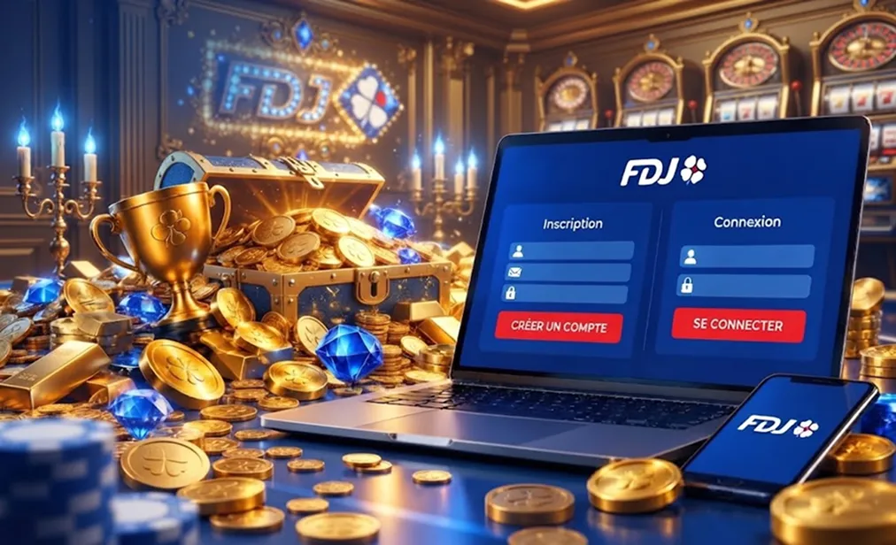 Inscription et Connexion sur FDJ Casino